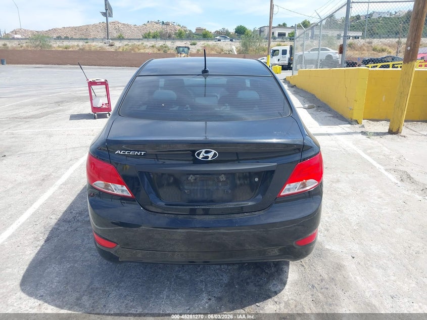2016 Hyundai Accent Se VIN: KMHCT4AE9GU161404 Lot: 45281270