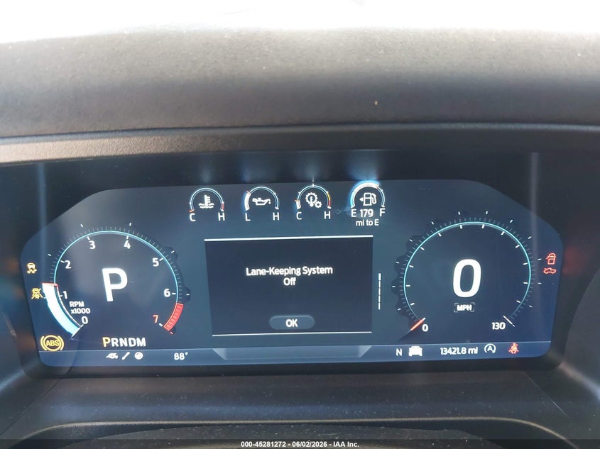 2024 Ford Ranger Raptor VIN: 1FTER4LR4RLE06565 Lot: 45281272
