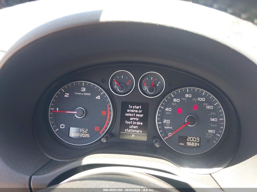 2012 Audi A3 2.0 Tdi Premium VIN: WAUKJAFM0CA124240 Lot: 45281288