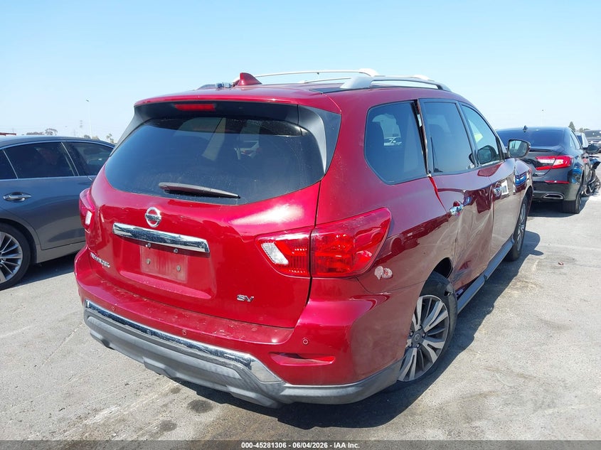 2019 NISSAN PATHFINDER auction photo 4