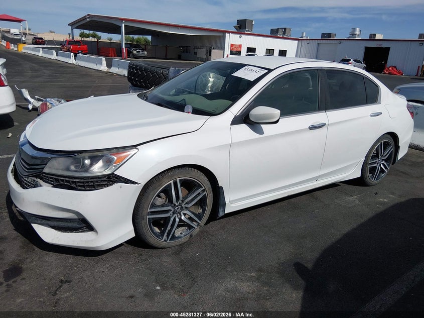2017 Honda Accord Sport Se 1HGCR2F18HA007526 photo 1