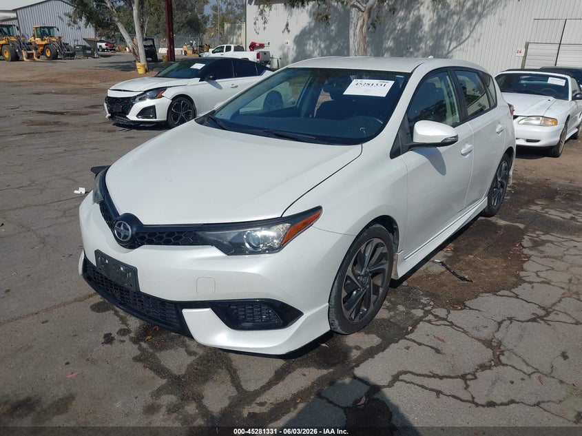 Vin: jtnkarjexgj521876, lot: 45779155, scion im 20162