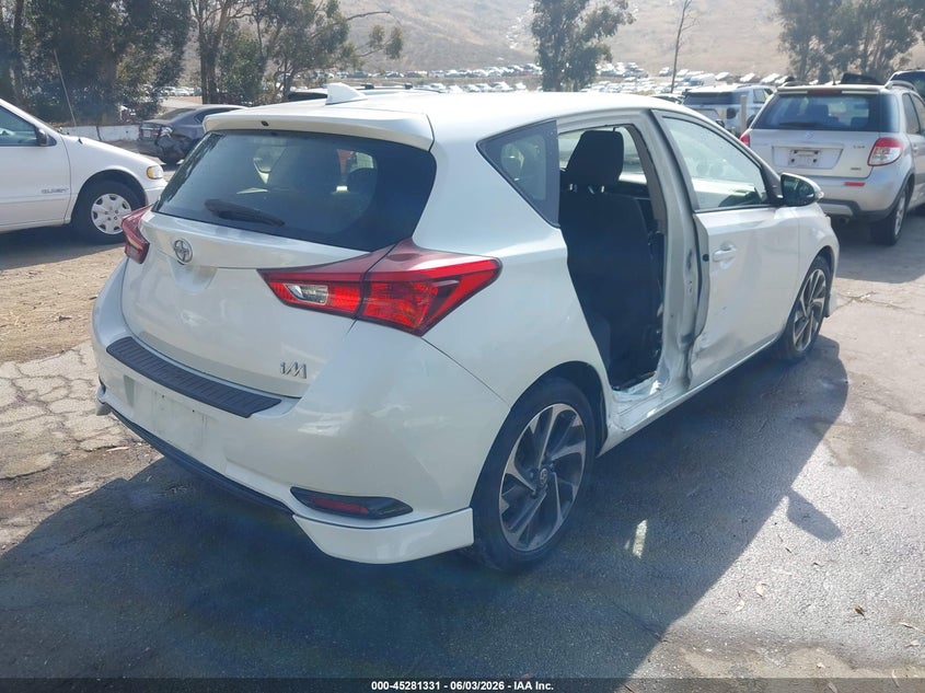 Vin: jtnkarjexgj521876, lot: 45779155, scion im 20164