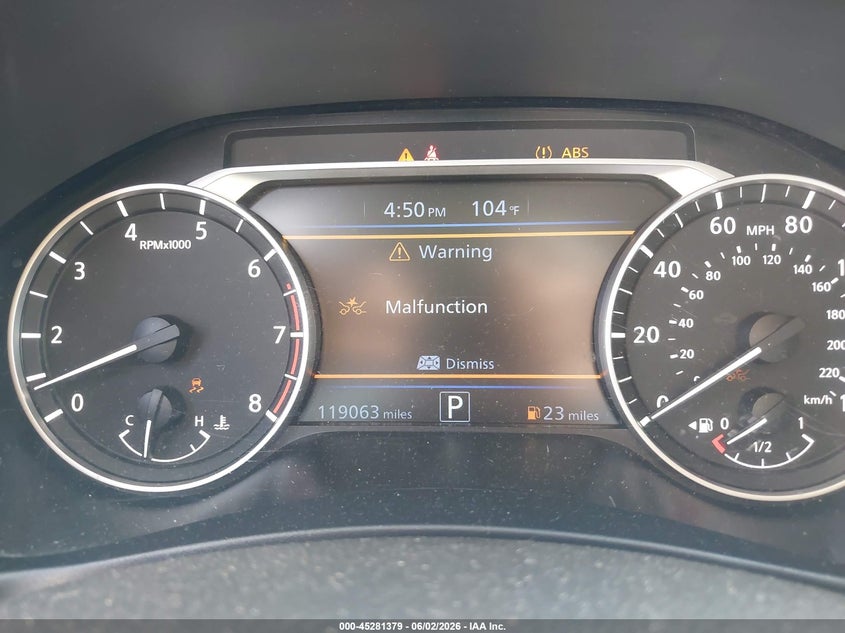 2020 NISSAN ALTIMA auction photo 7