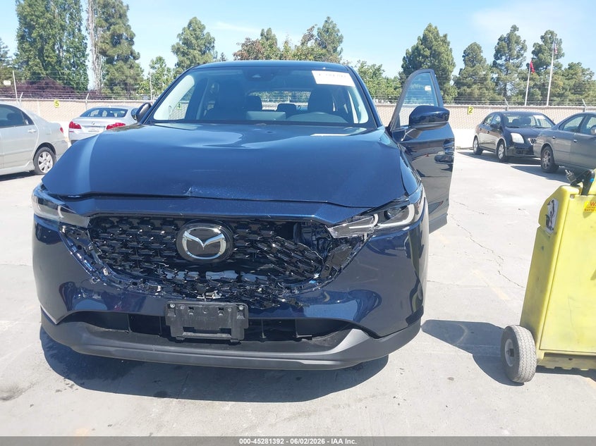 2022 Mazda Cx-5 2.5 S Select VIN: JM3KFBBM5N0555320 Lot: 45281392