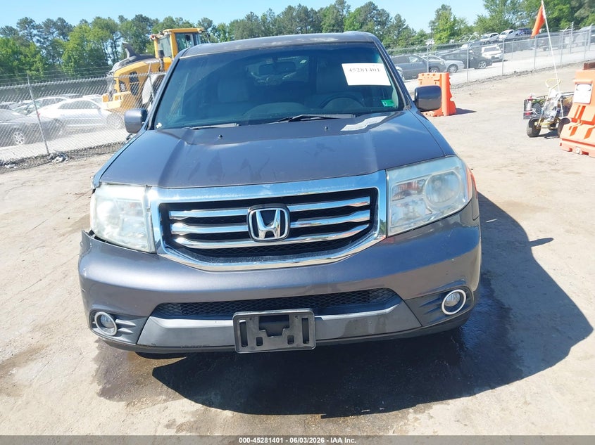 2014 Honda Pilot Ex-L VIN: 5FNYF3H55EB028078 Lot: 45281401