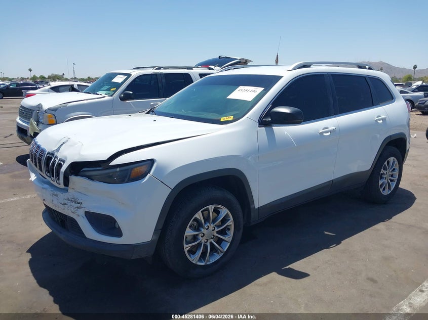 Vin: 1c4pjmlb5ld610196, lot: 45779231, jeep cherokee latitude plus 4x4 20202