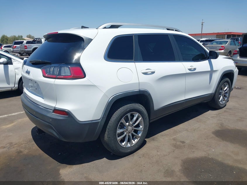 Vin: 1c4pjmlb5ld610196, lot: 45779231, jeep cherokee latitude plus 4x4 20204