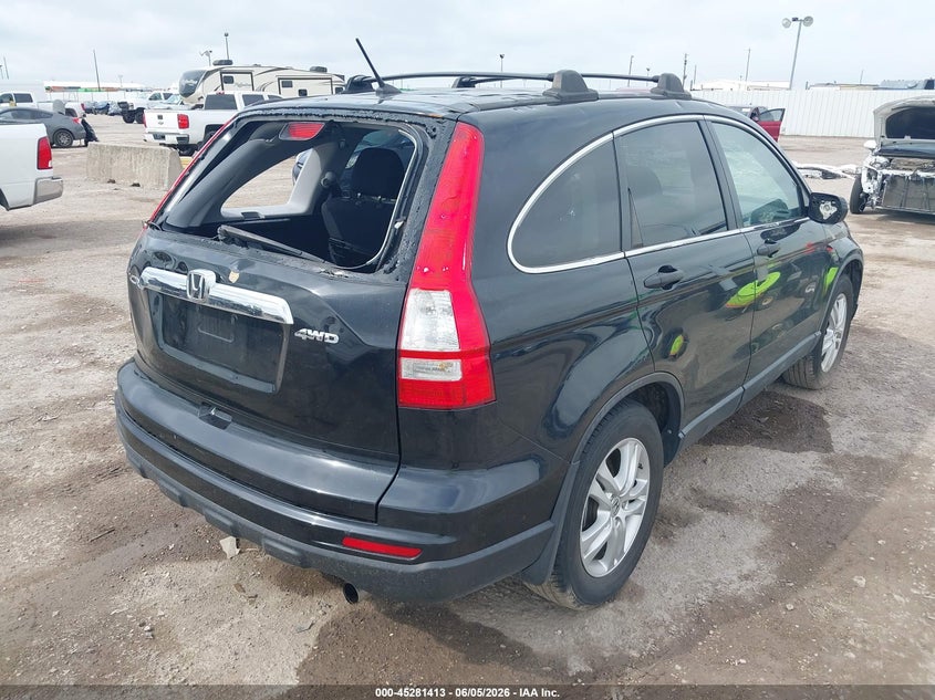 Vin: 5j6re4h59al007300, lot: 45779237, honda cr-v ex 20104