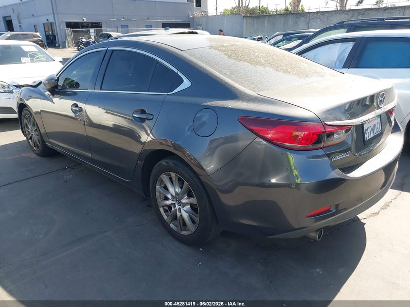 Vin: jm1gj1u57f1220729, lot: 45779243, mazda mazda6 i sport 20153