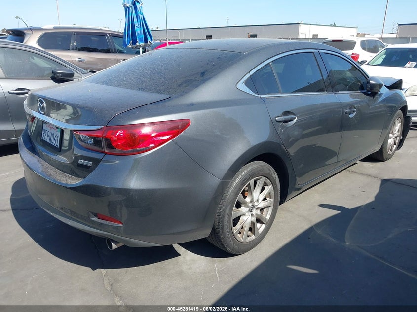 Vin: jm1gj1u57f1220729, lot: 45779243, mazda mazda6 i sport 20154