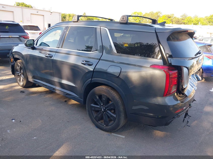 Vin: km8r3dge5pu548534, lot: 45779257, hyundai palisade xrt 20233