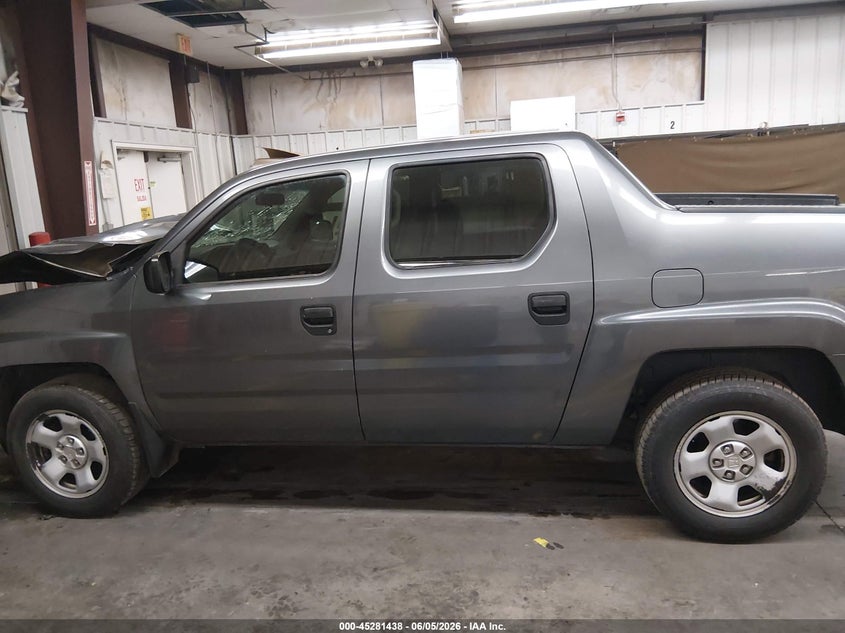 2012 Honda Ridgeline 3.5 Rt grey Lot 111045281438 Vin 5FPYK1F22CB456932
