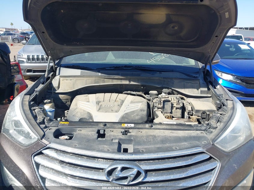 2013 Hyundai Santa Fe Limited VIN: KM8SR4HF8DU012616 Lot: 45281453