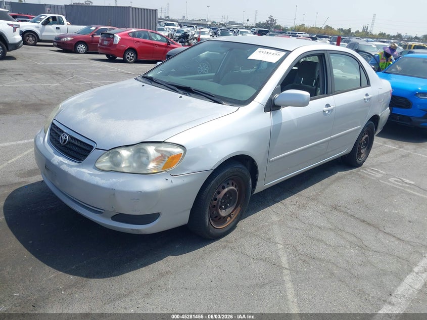 2007 Toyota Corolla Le JTDBR32E070119959 photo 1