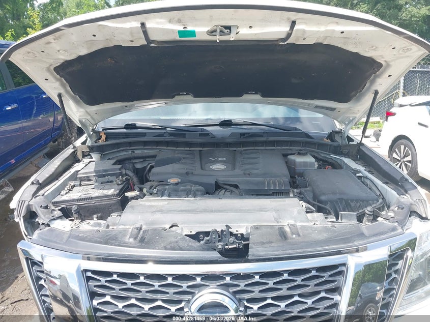 2018 Nissan Armada Platinum VIN: JN8AY2NE2J9735206 Lot: 45281469