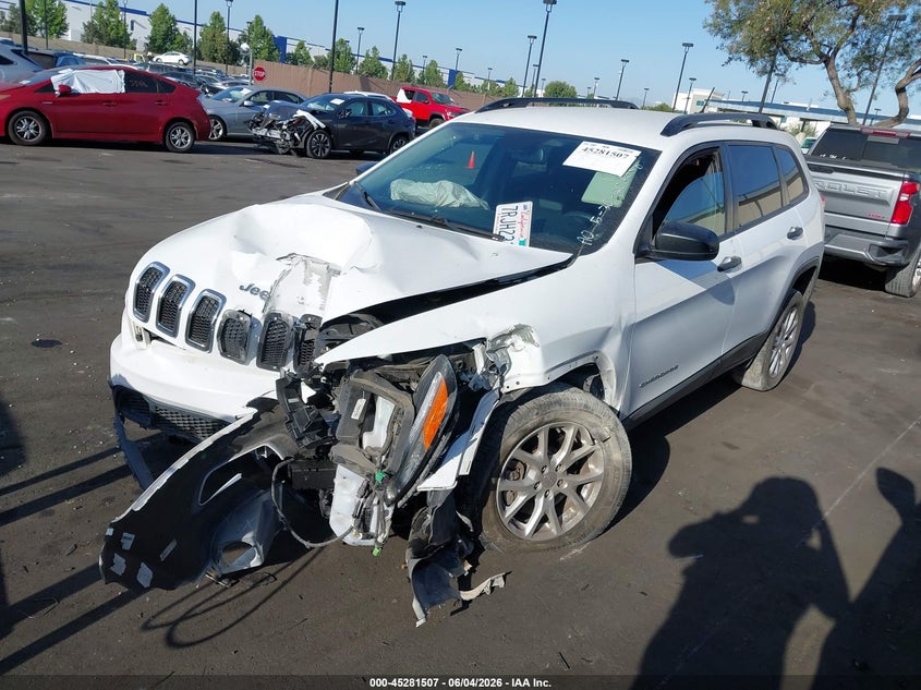 2016 Jeep Cherokee Sport 1C4PJLAB7GW158789 photo 1