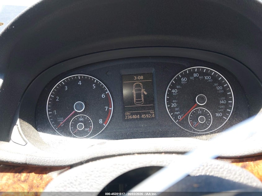 2012 VOLKSWAGEN PASSAT auction photo 7