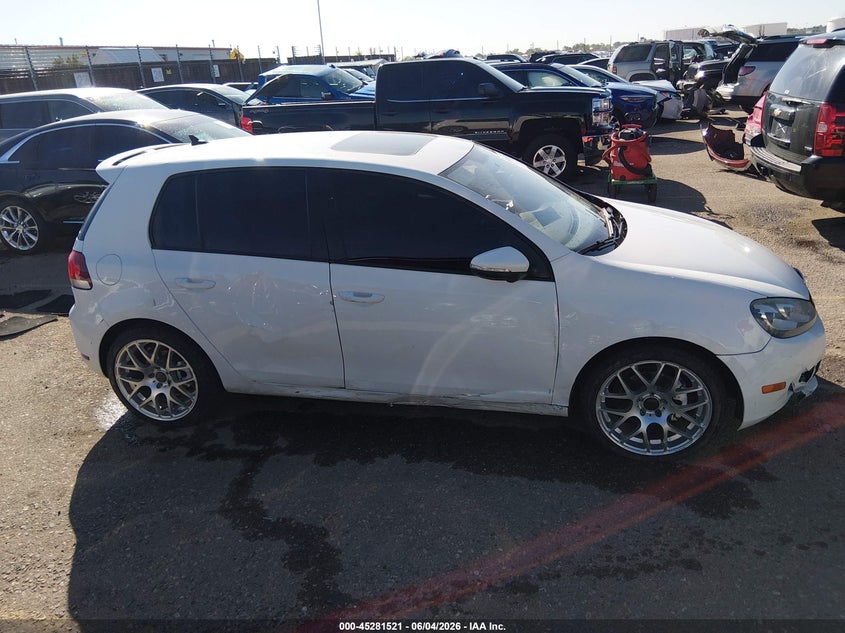 2012 Volkswagen Golf Tdi 4-Door VIN: WVWDM7AJ8CW157315 Lot: 45281521
