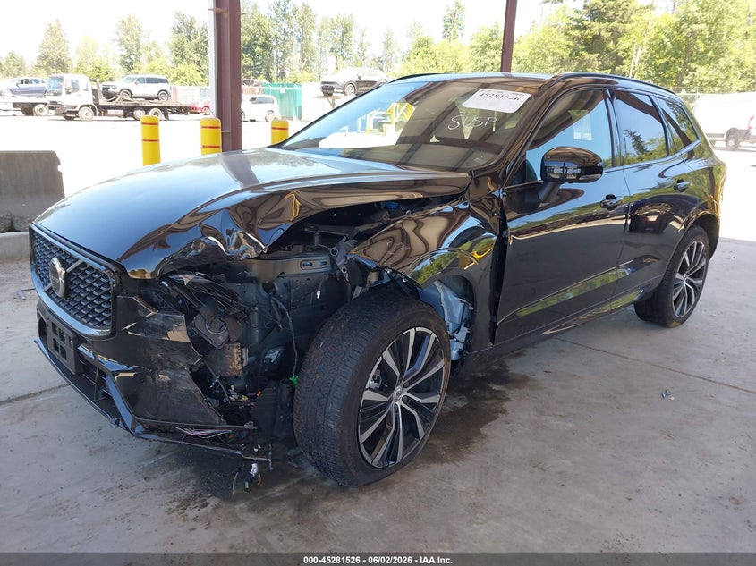 Vin: yv4l12rl0r1855997, lot: 45779350, volvo xc60 b5 plus dark theme 20242