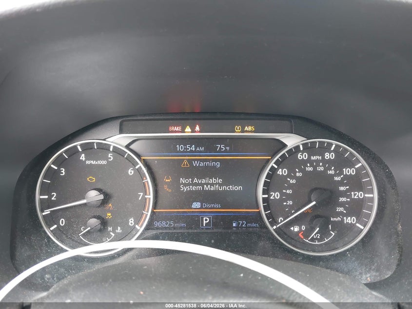 2021 Nissan Altima Sv Fwd VIN: 1N4BL4DV4MN411638 Lot: 45281538