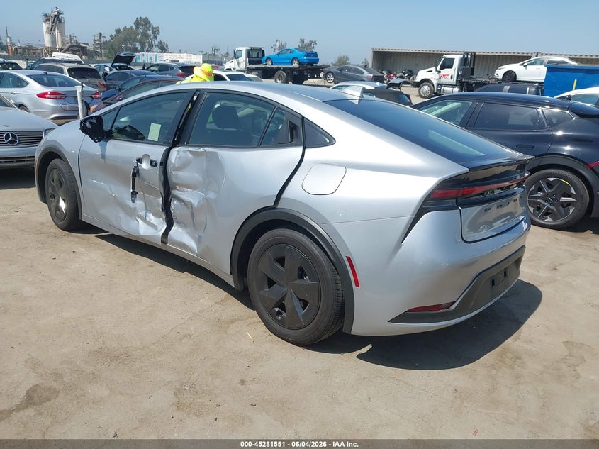Vin: jtdacaau5s3061655, lot: 45779375, toyota prius le 20253