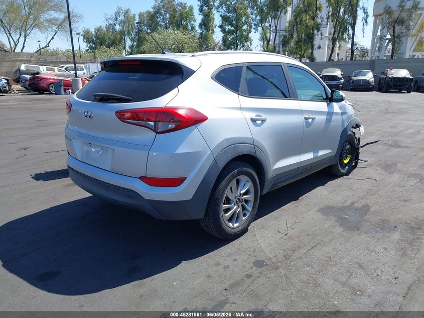 Vin: km8j33a43gu146938, lot: 45779385, hyundai tucson se 20164