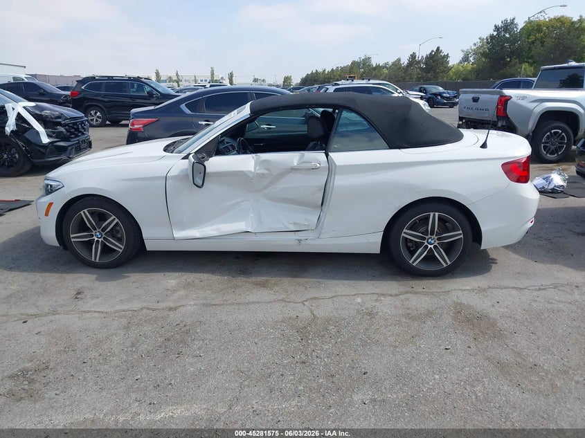 2017 BMW 230I VIN: WBA2K9C32H7A26535 Lot: 45281575