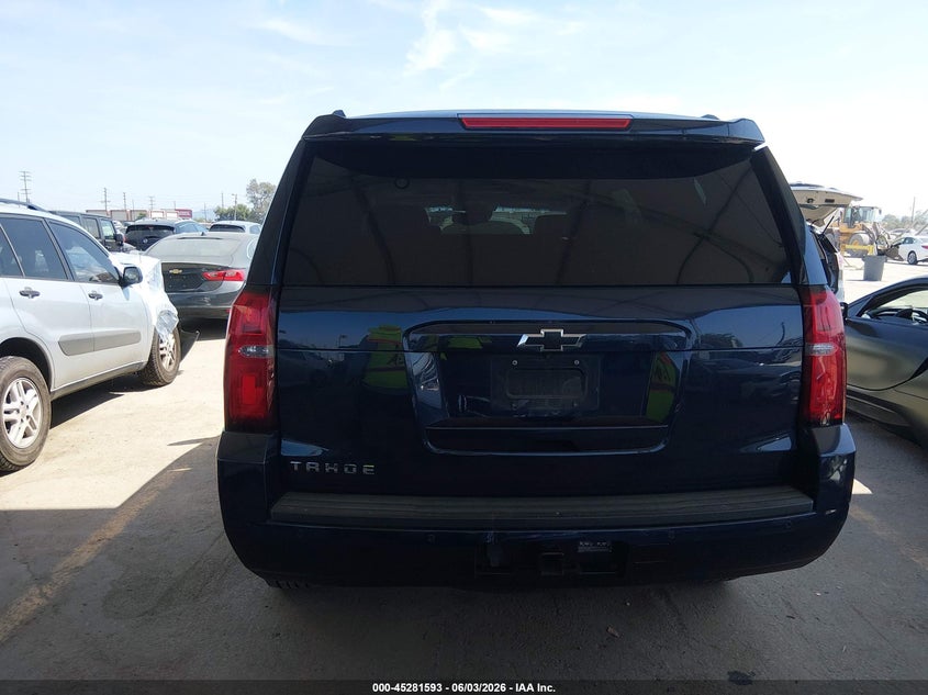2017 Chevrolet Tahoe Lt VIN: 1GNSCBKC2HR166652 Lot: 45281593