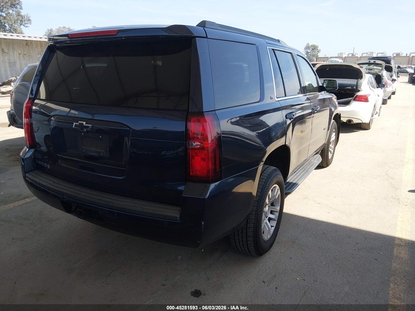 Vin: 1gnscbkc2hr166652, lot: 45779417, chevrolet tahoe lt 20174