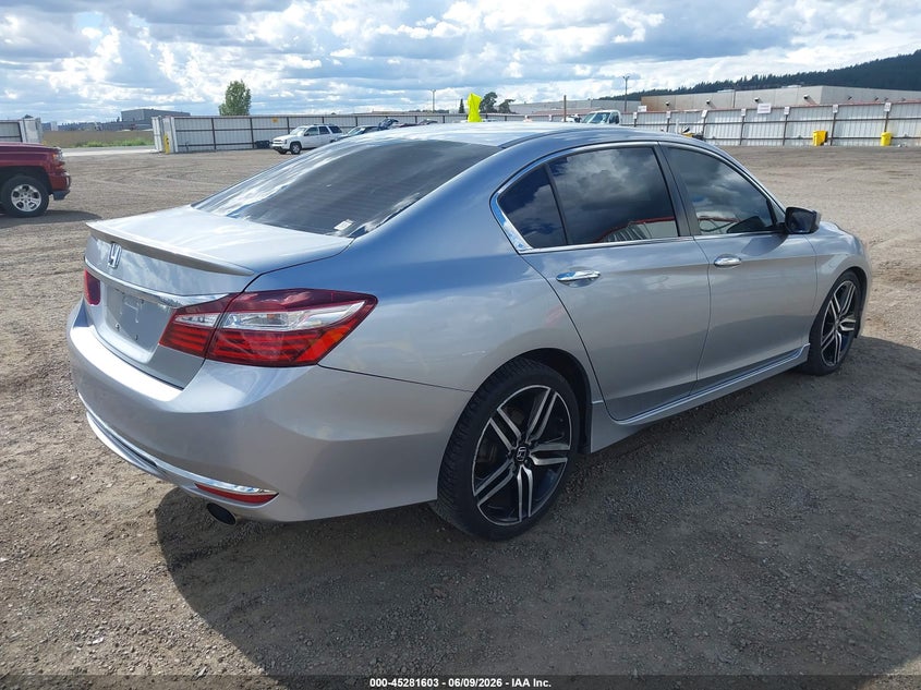 Vin: 1hgcr2f64ha066939, lot: 45779427, honda accord sport 20174