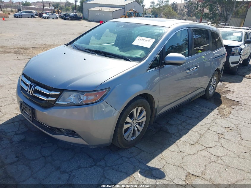 Vin: 5fnrl5h67gb112293, lot: 45779430, honda odyssey ex-l 20162