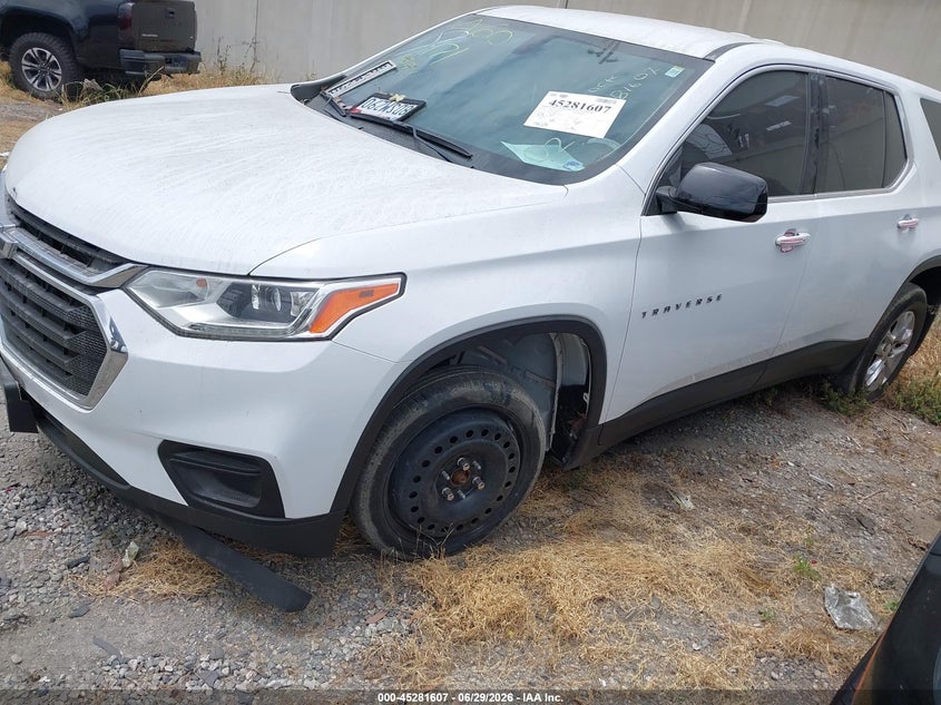 2018 Chevrolet Traverse Ls 1GNERFKW6JJ250524 photo 1