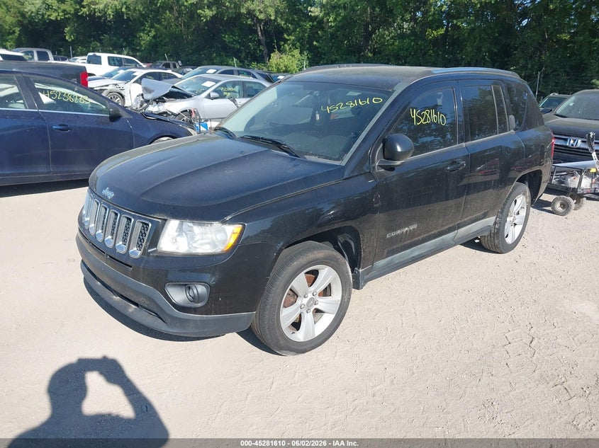Vin: 1j4nf1fb3bd150306, lot: 45779434, jeep compass 20112