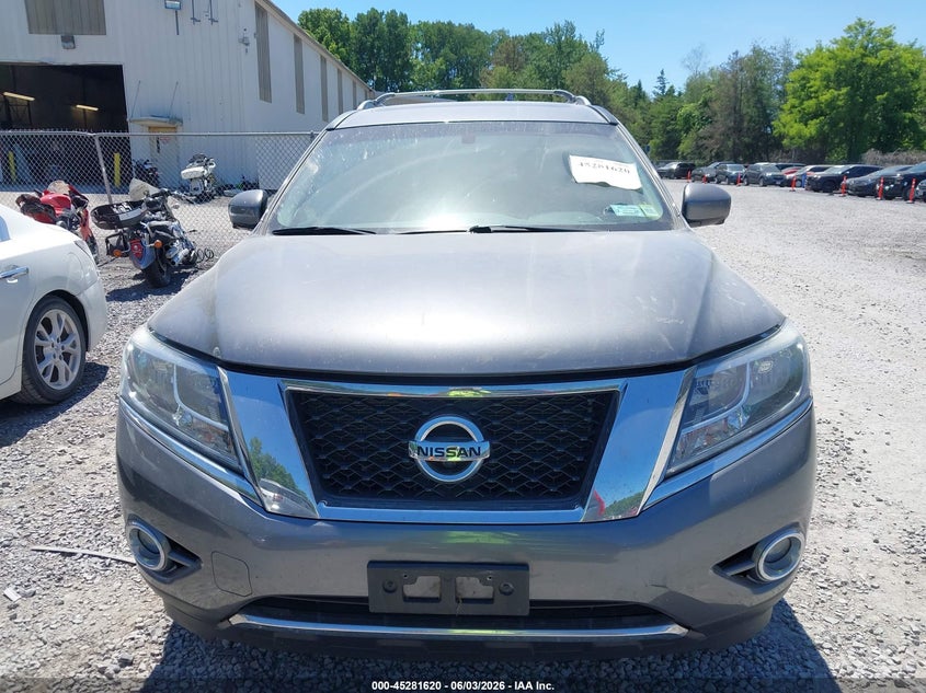 2016 Nissan Pathfinder Sl VIN: 5N1AR2MM6GC668148 Lot: 45281620