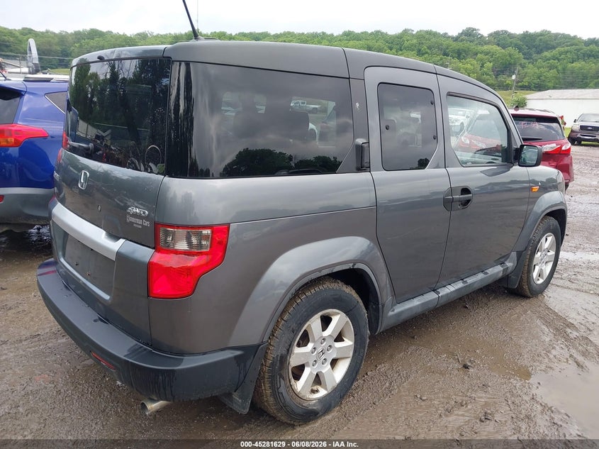 Vin: 5j6yh2h72al001489, lot: 45779453, honda element ex 20104