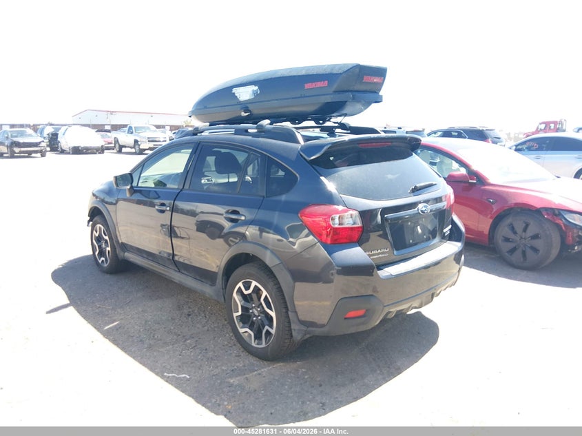 Vin: jf2gpabc6g9263978, lot: 45779456, subaru crosstrek 2.0i premium 20163