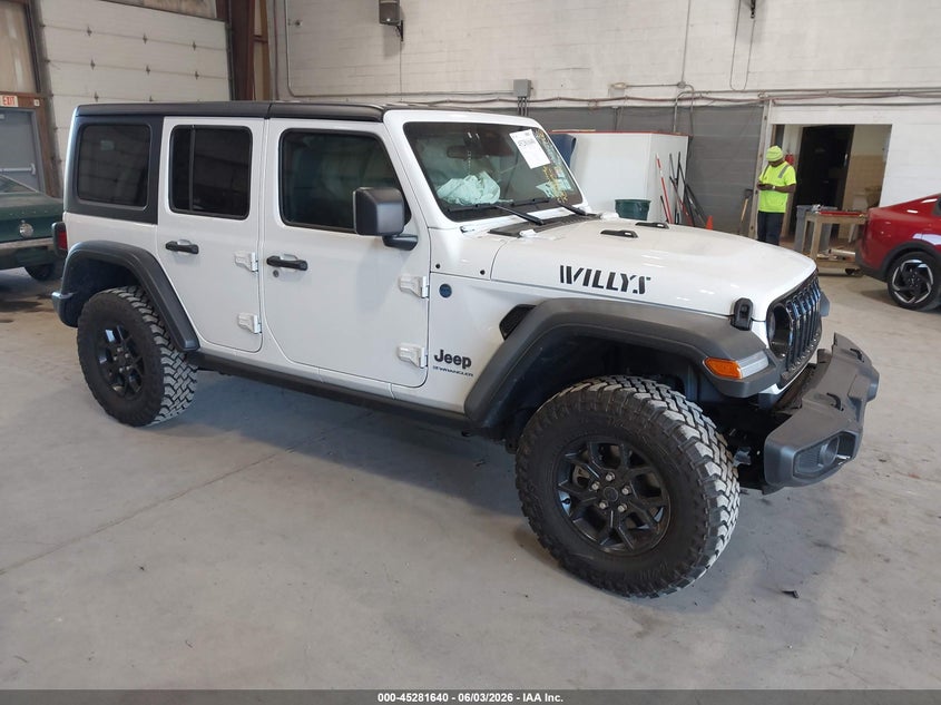 2025 JEEP WRANGLER 4XE auction photo 1