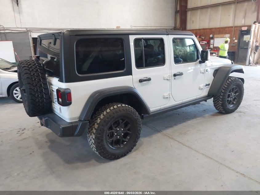 2025 JEEP WRANGLER 4XE auction photo 4