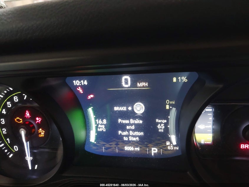 2025 JEEP WRANGLER 4XE auction photo 7