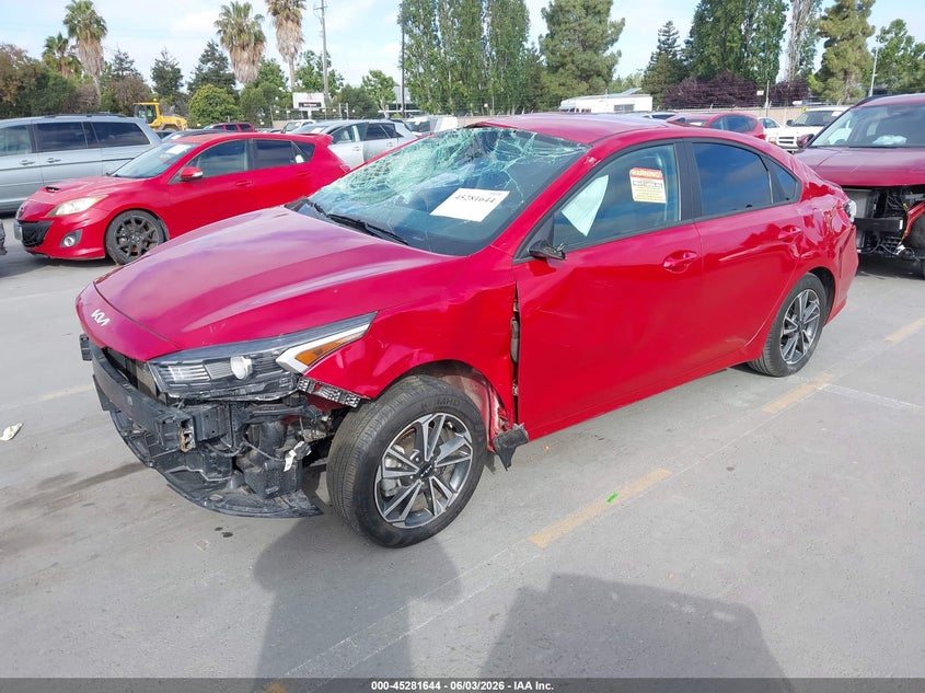 Vin: 3kpf24ad2pe611114, lot: 45779468, kia forte lxs 20232