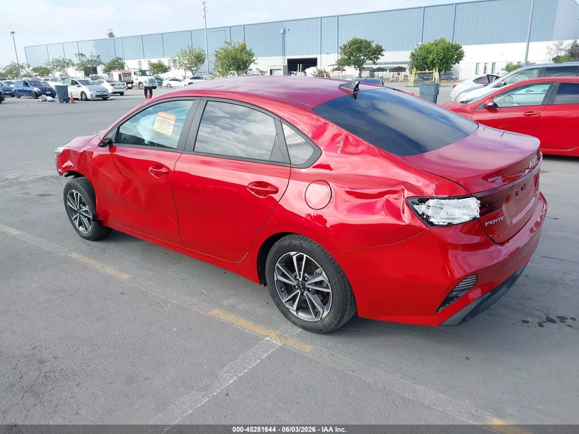Vin: 3kpf24ad2pe611114, lot: 45779468, kia forte lxs 20233