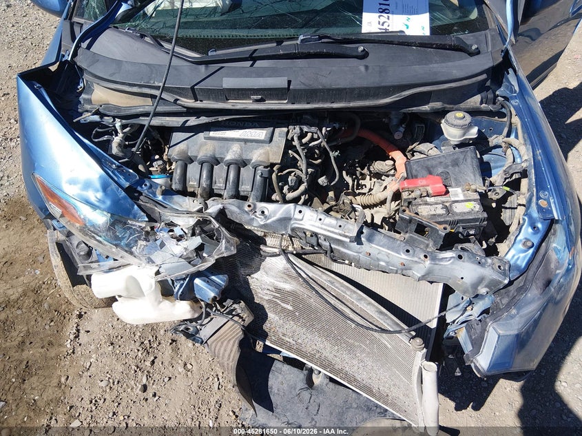2010 Honda Insight Ex VIN: JHMZE2H77AS031451 Lot: 45281650
