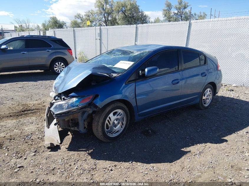 Vin: jhmze2h77as031451, lot: 45779474, honda insight ex 20102
