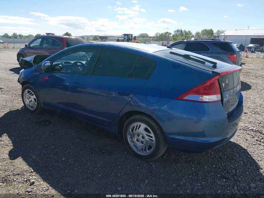 Vin: jhmze2h77as031451, lot: 45779474, honda insight ex 20103