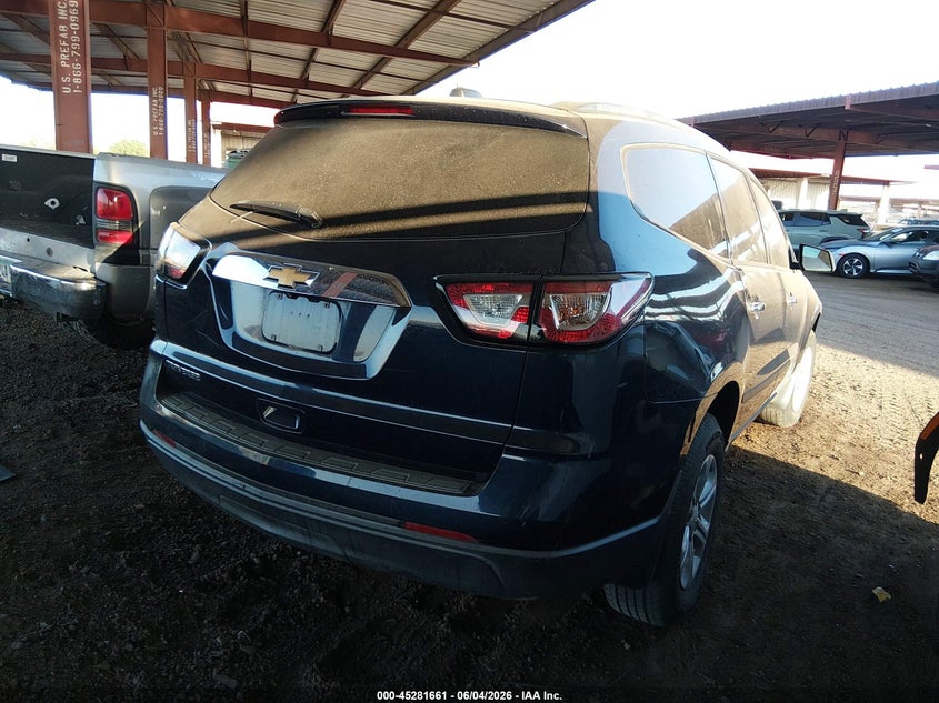 Vin: 1gnkrfed8hj156944, lot: 45779485, chevrolet traverse ls 20174