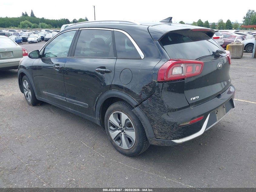 Vin: kndcb3lc5h5072065, lot: 45779491, kia niro lx 20173