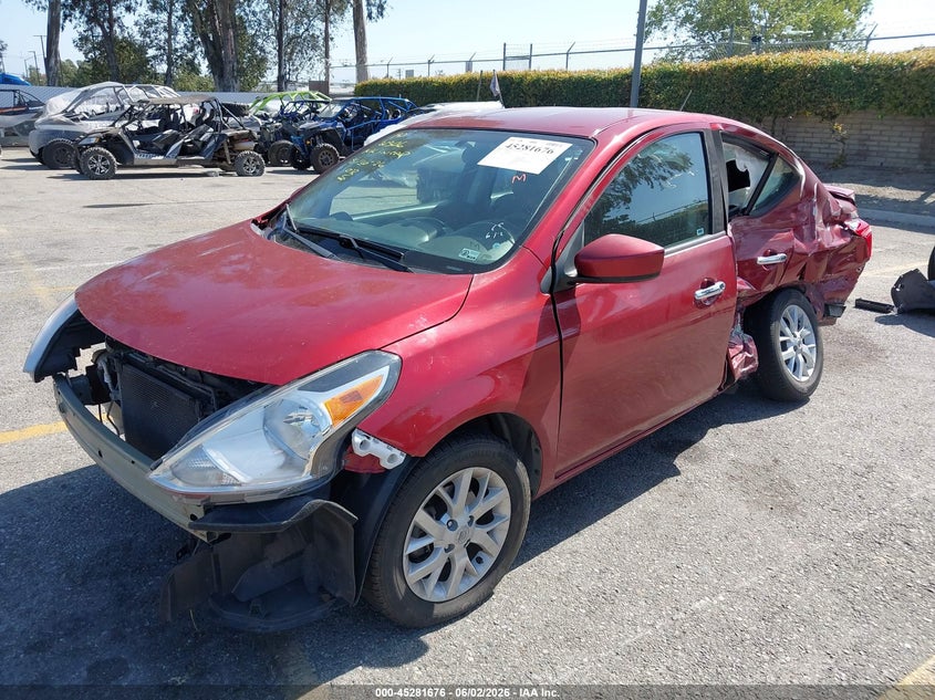 Vin: 3n1cn7ap4jl830992, lot: 45779500, nissan versa 1.6 sv 20182