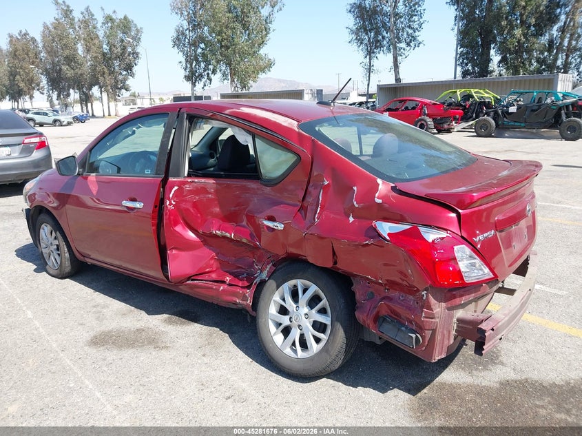 Vin: 3n1cn7ap4jl830992, lot: 45779500, nissan versa 1.6 sv 20183