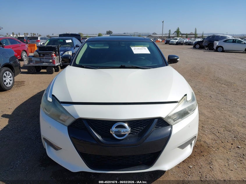2017 Nissan Maxima 3.5 Sl VIN: 1N4AA6AP2HC383424 Lot: 45281678